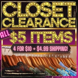🌼4/$10🌼CLOSET CLEARANCE with $4.99 Shipping | WOMENS MENS KIDS HOME DECOR CRAFTS